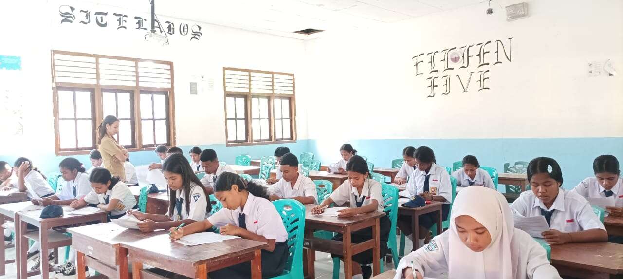 Tes Tertulis Pada Seleksi Calon Murid Baru SMA PGRI DOBO tahun pelajaran 2025/2025